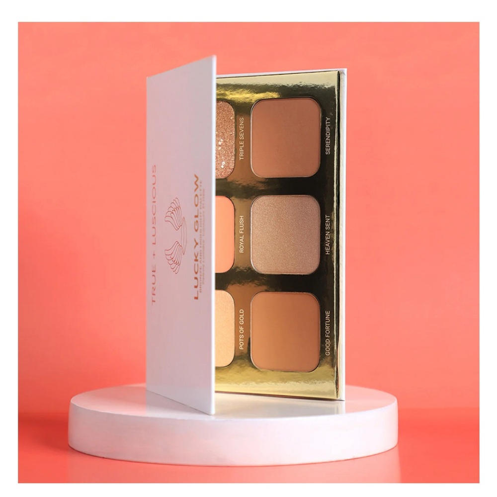 True + Luscious Lucky Glow Bronzer and Highlighter Palette